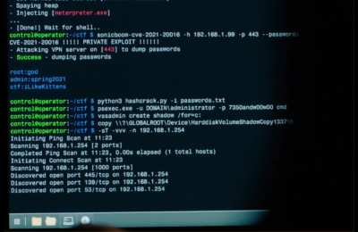 Hollywood's master hacker (scene from 