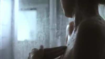 Margot Robbie in the shower