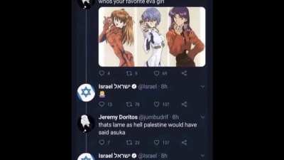 palestine supports asuka