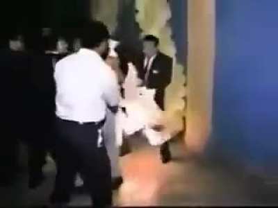 Oldie but Goodie - Playing with fire at your own wedding