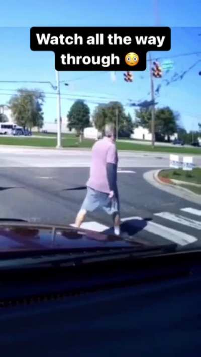 Insane car accident