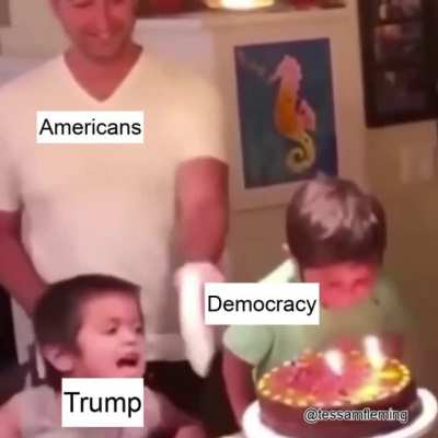 It's up to us to defend democracy from Trump