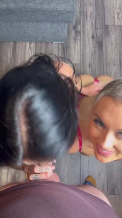 Three heads one gif