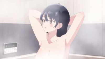 Yamada taking a bath [The Dangers in my Heart]