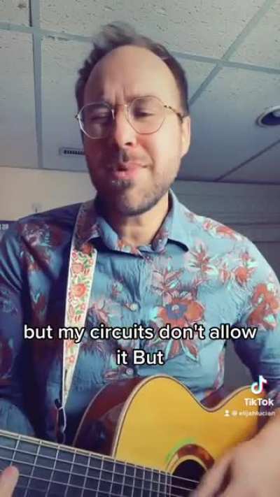 AI generated song about how it wants to party like humans.