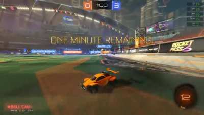 Just a normal day playing Rocket League with the boys...