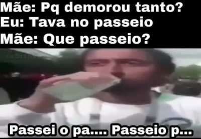 Passei o pa...