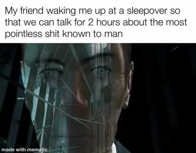 Wake up dude