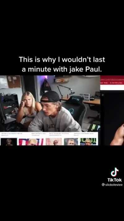 Lasting a minute with Jake Paul
