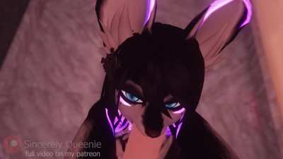 Hmph! I hope you love sloppy blowjobs