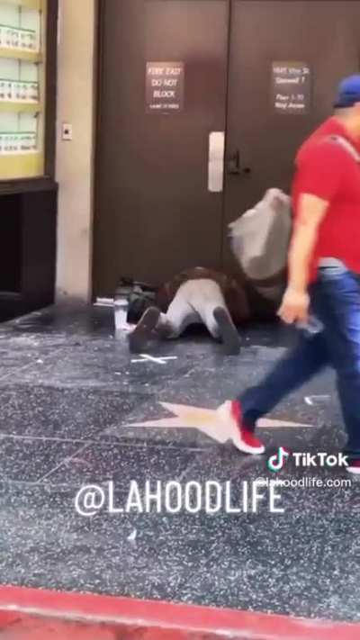 Another tweaker making sweet love to nothing