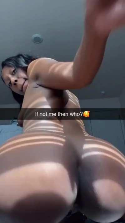 If not me then who?