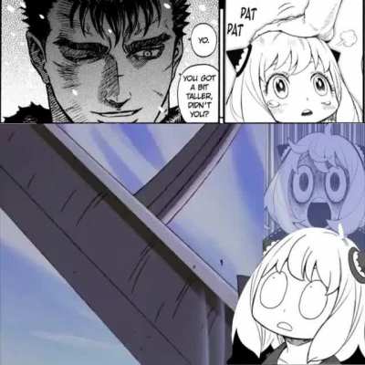 Anya figuring out what`s bothering Guts