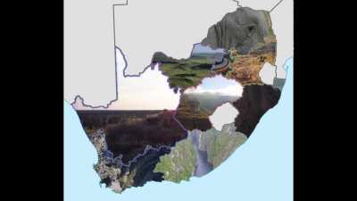 I made the South African provinces animated, based on what each of the provinces is known for based on tourist data!