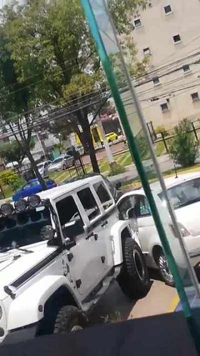 Parking lot rage