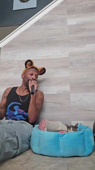 Since she wanna sing the song of her ancestors at 5am while im sleeping, I'm gonna sing her the song of her people at 5pm while SHE'S trying to sleep.
