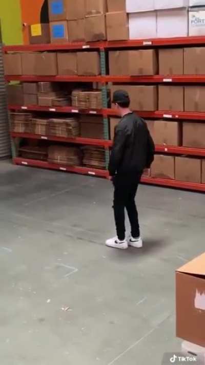 Insane footwork