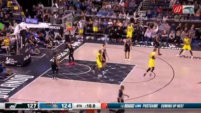 [Highlight] From last night: Lauri Markkanen hits the clutch floater dagger to give Utah the win against Orlando. He finnished with 31 points