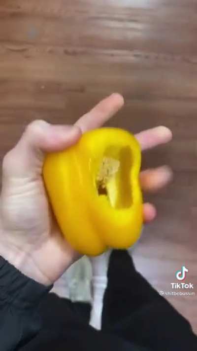 When the bell pepper is bussin