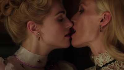 Katie McGrath and Victoria Smurfit