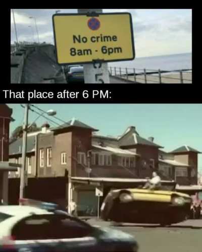 Free real estate for criminals
