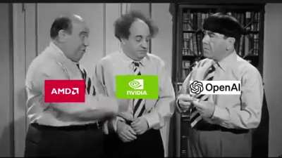 The entire modern AI economy, explained in one meme