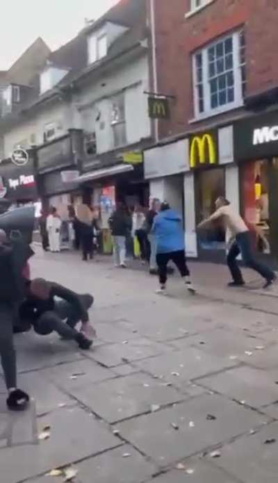 Another Maccies Fight