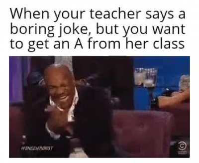 Very funny!