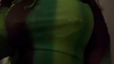 Do you like my huge ebony tits