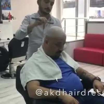 Barber slap