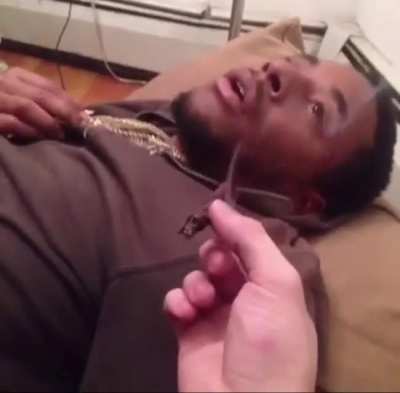 When you're already high af but you're next in the rotation.