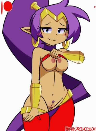 Shantae showing you her sexy body