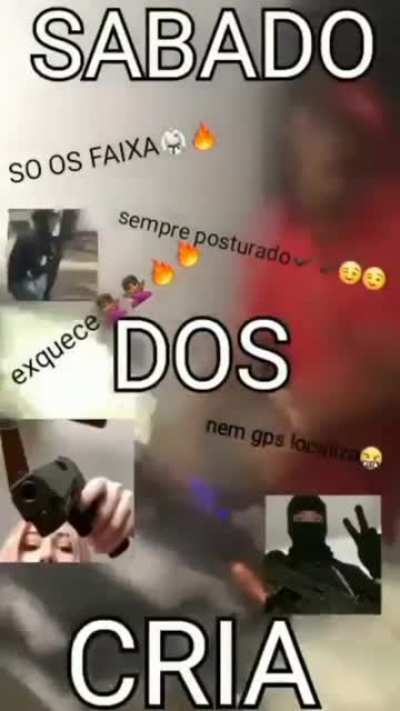 SÁBADO DOS CRIA 😎👍