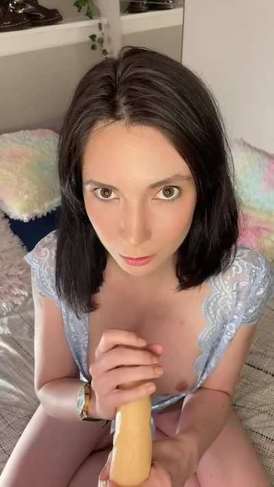 Wishing this was your cock