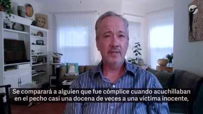 El mensaje del turista norteamericano Joe Wolek en apoyo al policía Luis Chocobar, a horas del juicio oral