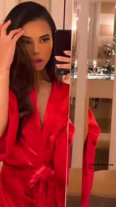 Silk robe
