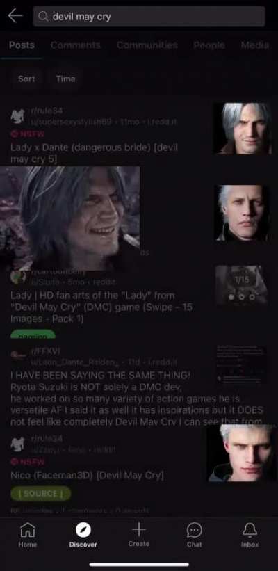 POV you tried to look for the Devil May Cry Subreddit not knowing it shutdown
