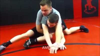 American vs Russian Wrestling