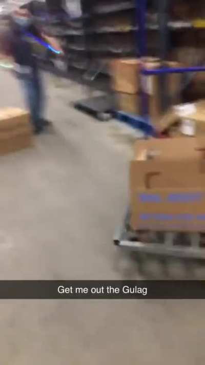 Dont let my manager see this, he’ll throw us into the Gulag²