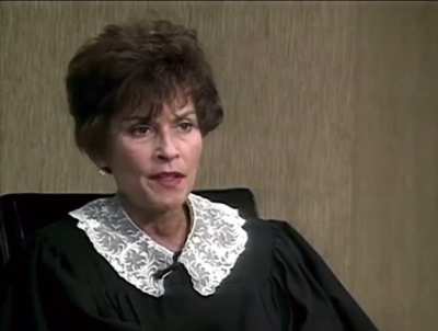 Judge Judy before her show as the supervising judge in the Manhattan division’s family court