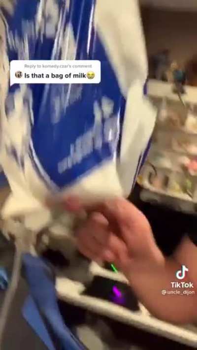 Bag of milk