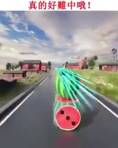 Can you shoot the watermelon caw caw