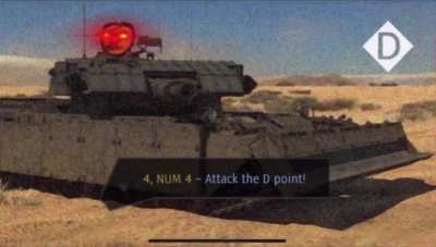 attack the d point
