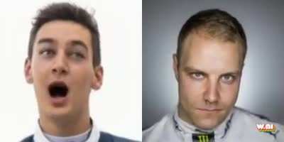 The Bottas and Russell Collab you never knew you didn’t want