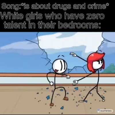It's cringey too