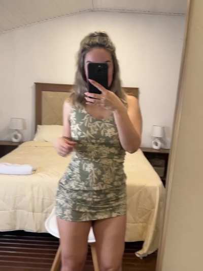 Obsessed with the easy access of sundresses