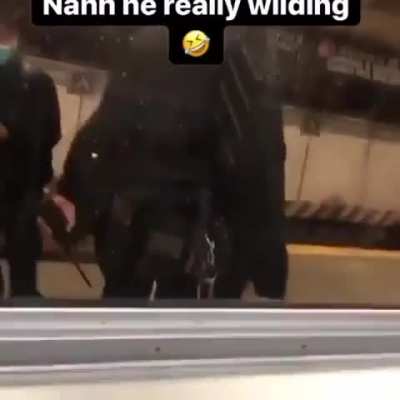 Thuggin in the train