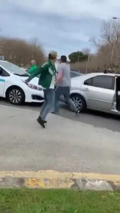 That is some road rage