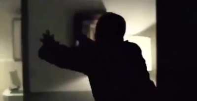 Pyro when he sees an adult.
