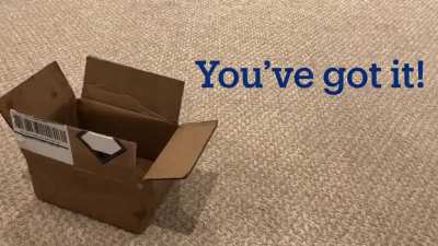 How to move an empty box over a little bit